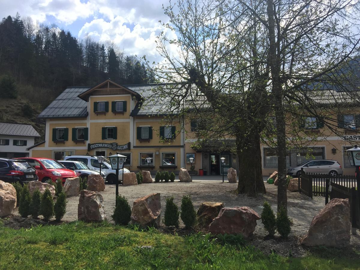Hotel Metzgerwirt Vieh Heli Bad Goisern Esterno foto